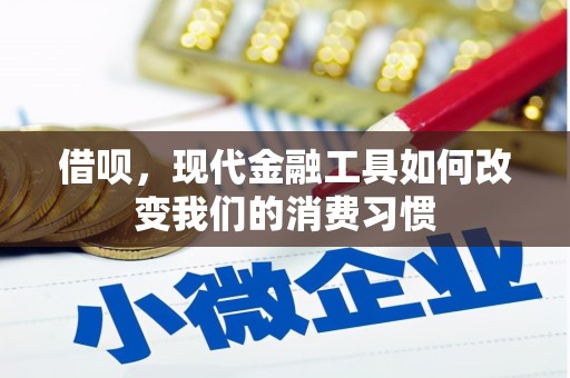 工业园区借呗，现代金融工具如何改变我们的消费习惯