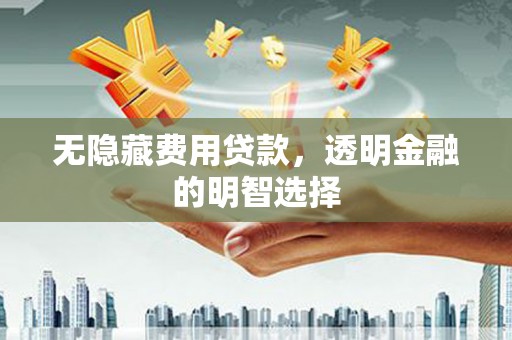 工业园区无隐藏费用贷款，透明金融的明智选择