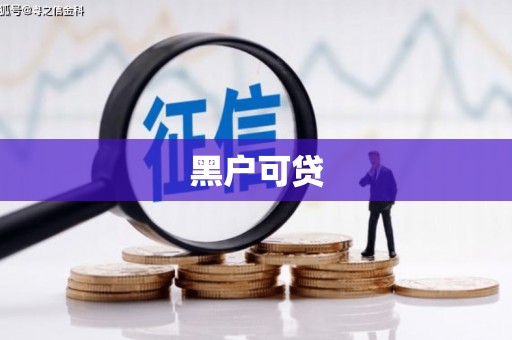 工业园区黑户可贷